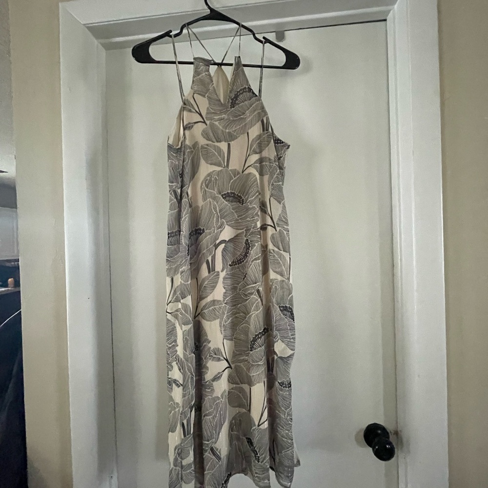 Boutique high neck midi dress